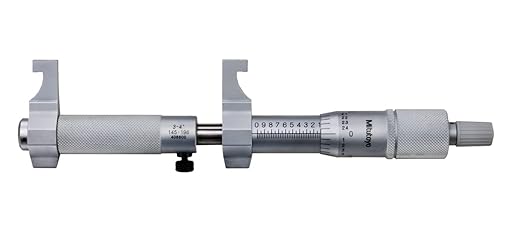 Mitutoyo 145-196 Series 145 Caliper-Type Inside Micrometer, 3 to 4"