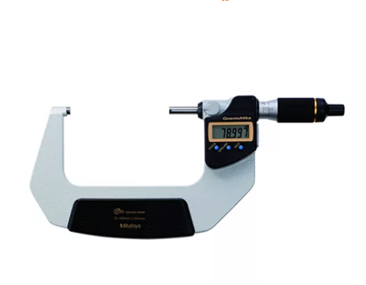 Mitutoyo 293-183-40 QuantuMike Micrometer with SPC, 3 to 4"/ 76.2 to 101.6 mm