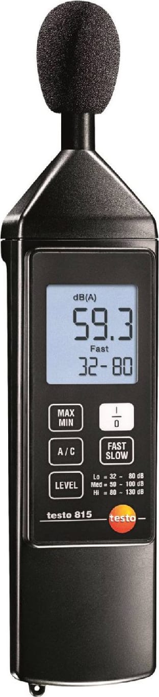 Testo 815 Sound Level Measuring Instrument