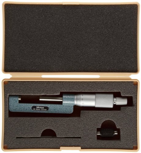 Mitutoyo 147-302 Hub Micrometer, 25 to 50 mm