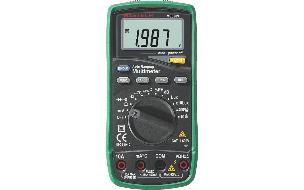 Mastech MS8209 5-in-1 Special Application Multimeter