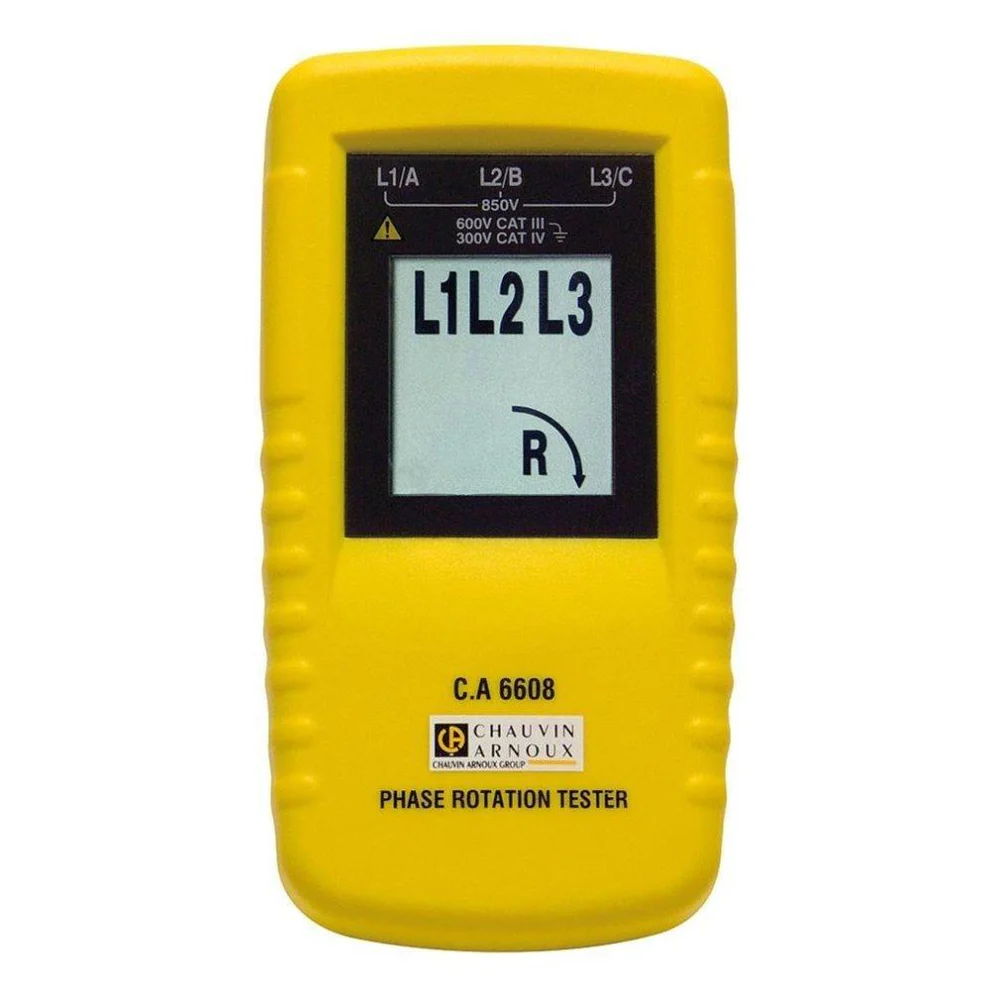 Chauvin Arnoux CA6608 Phase Rotation Tester