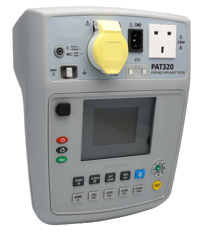 Megger PAT320 Portable Appliance Tester