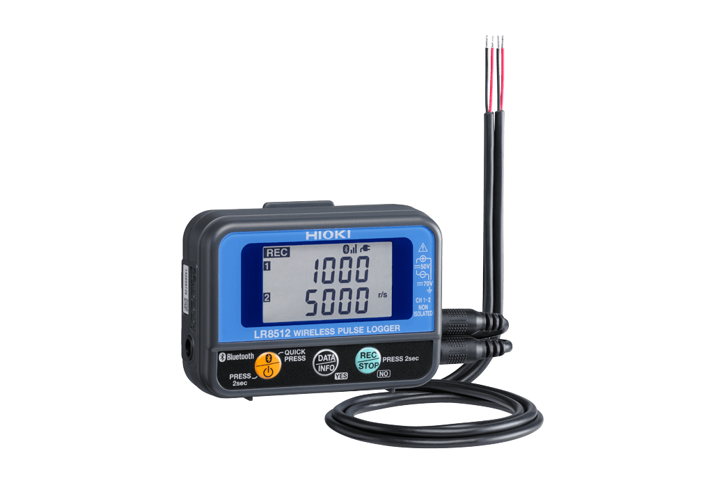 Hioki LR8512 Wireless Pulse Logger, 2 Channels