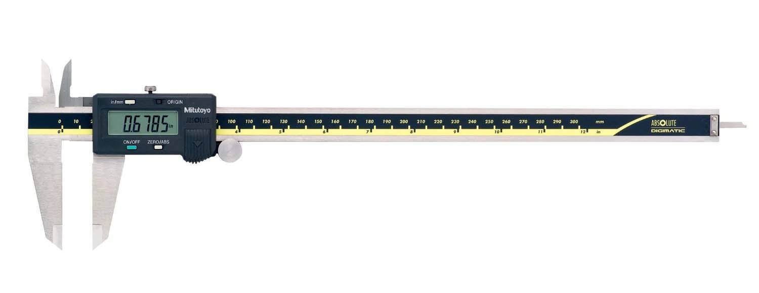 Mitutoyo 500-173-30 Absolute Digimatic Calipers, 0-12" (0-300mm), SPC Output