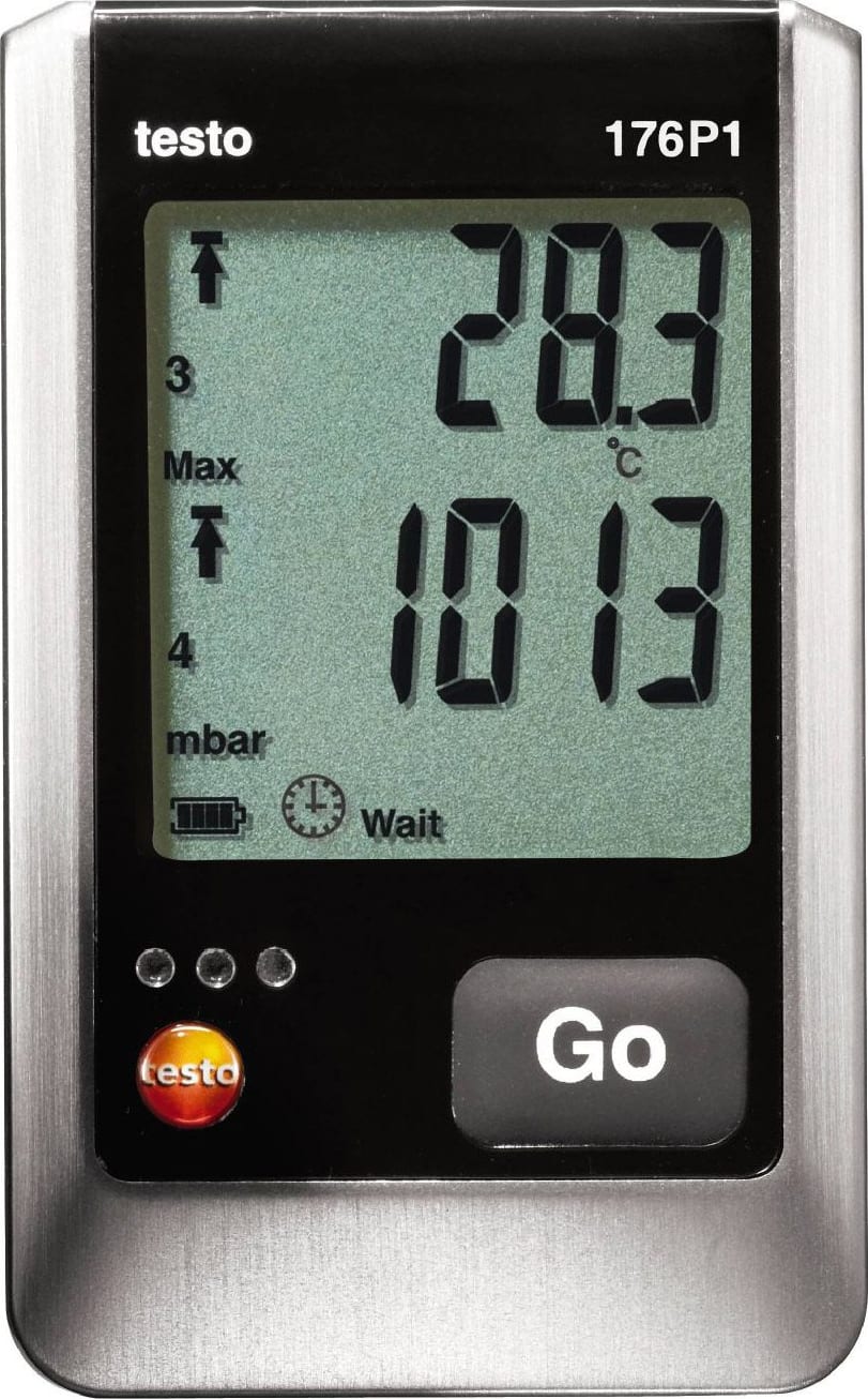 Testo 176P1 - Five Channel Pressure, Temperature and RH Data Logger