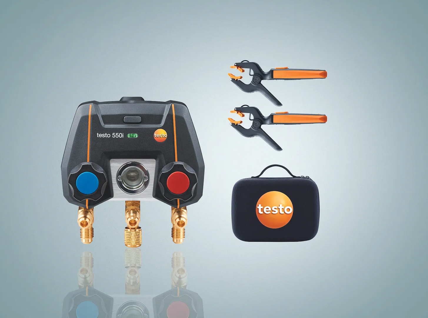 Testo 550i Smart Kit with Two 115i Temperature Probes