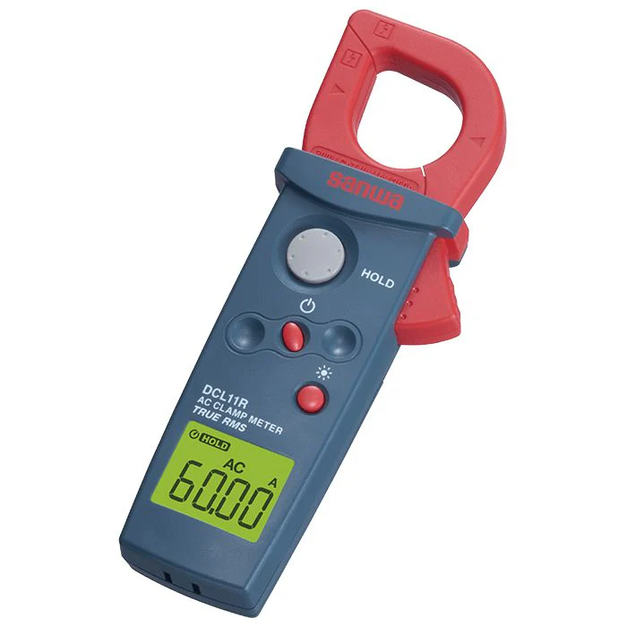 Sanwa DCL11R True RMS Mini Clamp Meter with Backlight