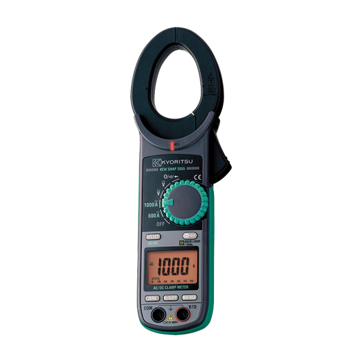 Kyoritsu 2055 AC/DC Digital Clamp Meter, 1000A/600V