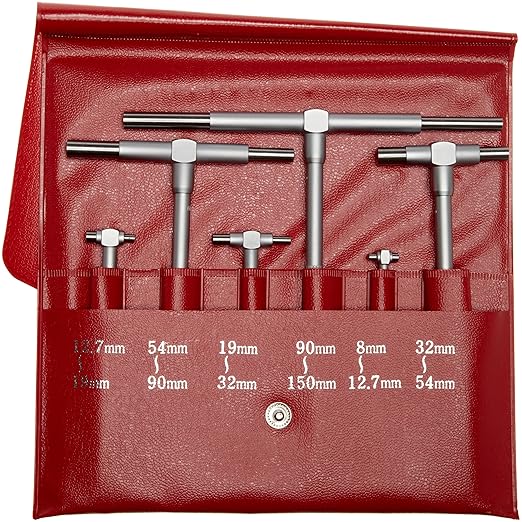 Mitutoyo 155-905 Telescoping Gauge Set, 8 to 150 mm