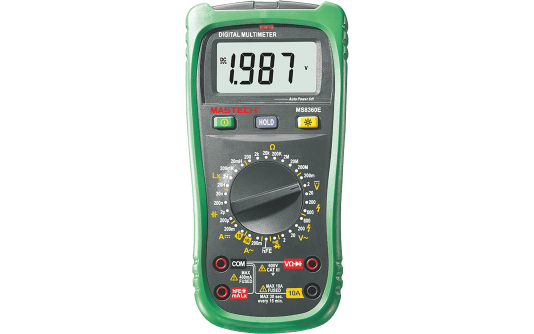 Mastech MS8360E Manual Ranging Digital Multimeter