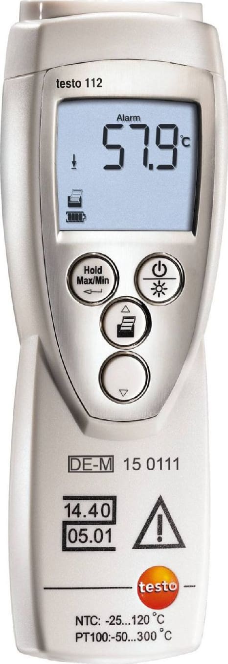 Testo 112 - Temperature Meter for Official Inspection Measurements