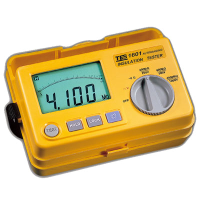 TES-1601 Auto-Ranging Insulation Tester