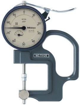 Mitutoyo 7312A 547 Reverse Anvil Lens Thickness Gauge