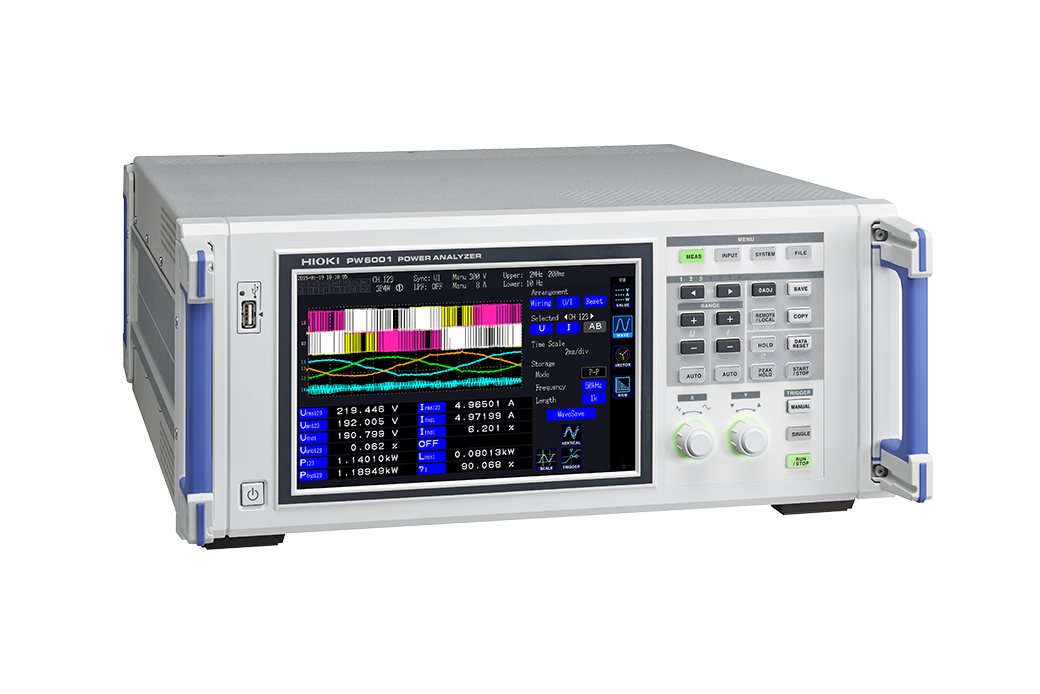 Hioki PW6001-13 High Precision Power Analyzer, 3 Channel, Motor Analysis, D/A Output