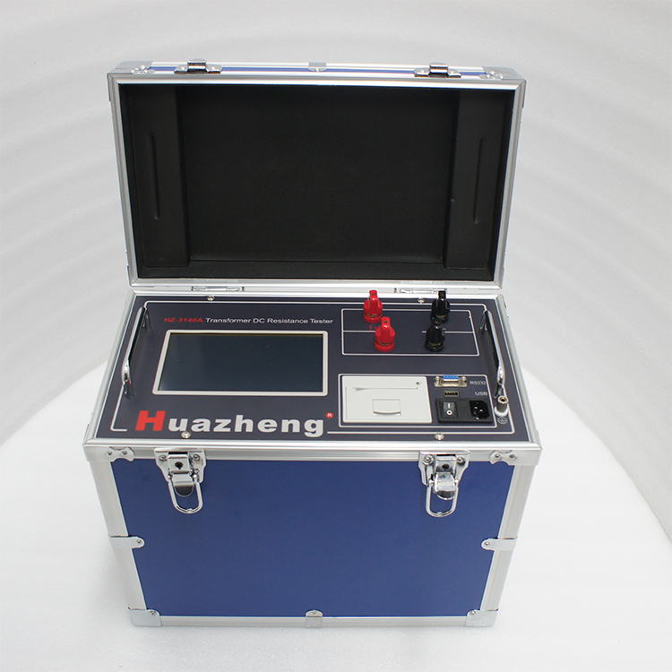 HuaZheng HZ-3140A Winding Resistance Meter 40A Portable Transformer DC Resistance Tester