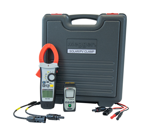Megger PVK350 Photovoltaic Kit Including: Irradiance Meter, Clamp, Test Leads