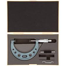 Mitutoyo 123-116 Series 123 Disk Micrometer, 75 to 100 mm