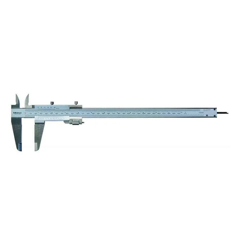Mitutoyo 532-121 Vernier Caliper, 0-11" (0-280mm), Fine Adjustment