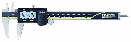 Mitutoyo 500-175-30 Digimatic Caliper, 0 to 6"/ 0 to 150 mm, carbide OD and ID