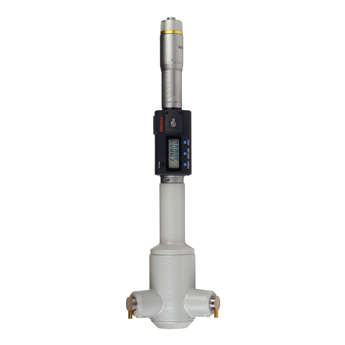 Mitutoyo 468-275 Digimatic Holtest Internal Micrometer, 5-6" Range