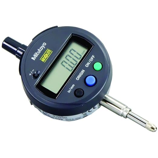 Mitutoyo 543-791-12 Absolute Digitmatic Indicator, 0.5" Range, M2.5x0.45 Thread Contact Point, with SPC Data Output