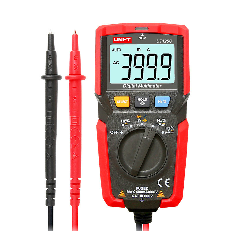 UT125C Pocket Size Type Digital Multimeter
