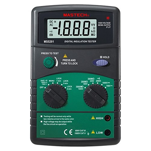 Mastech MS5201 Digital Insulation Tester