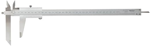 Mitutoyo 536-103 Metric Vernier Offset Caliper, 0 to 300 mm