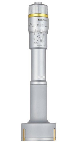 Mitutoyo HT-1.2”R Holtest Vernier Inside Micrometer, Three-Point, 1-1.2in, .00015in