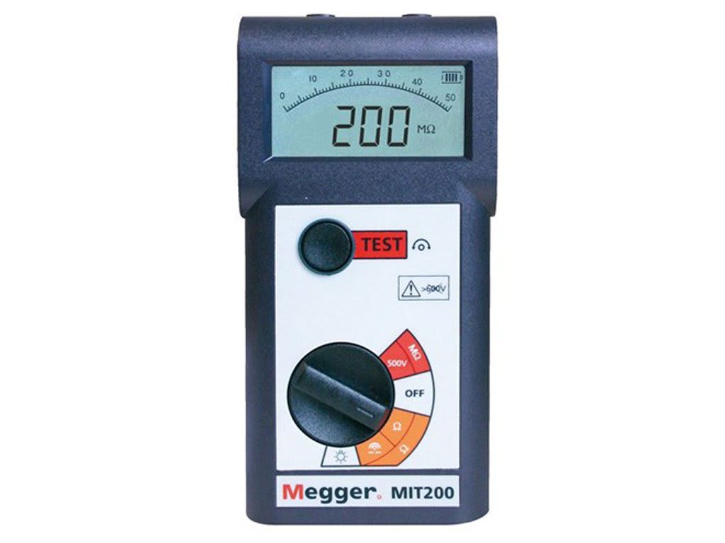 Megger MIT200 500V Insulation and Continuity Tester