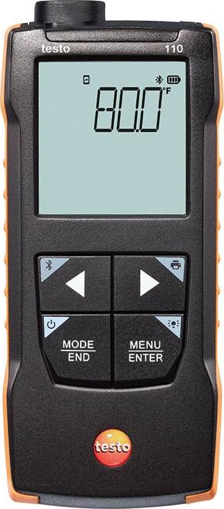 Testo 110 - NTC and PT100 Temperature Measuring Instrument