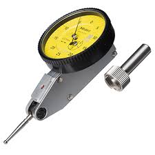 Mitutoyo 513-464-10E Horizontal Dial Test Indicator, Basic Compact Standard Set, 0.8mm Range