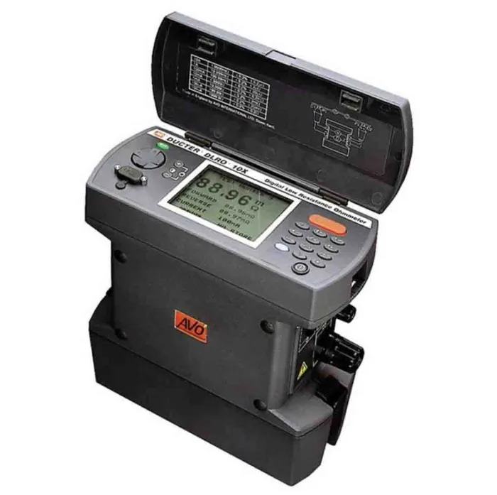 Megger DLRO-10X Digital Low Resistance Ohmmeter, 10-Amp