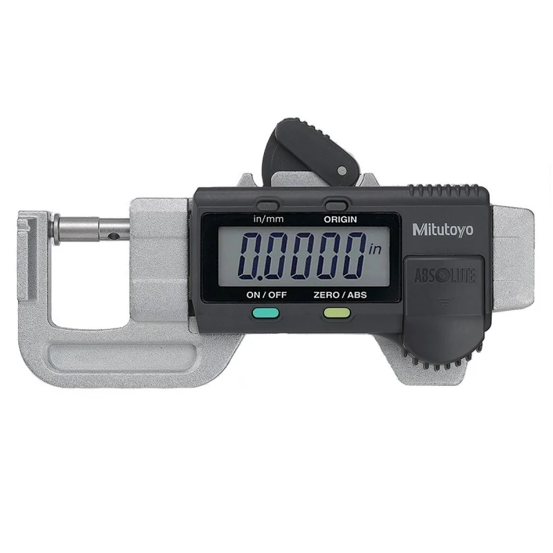 Mitutoyo 700-118-30 Digital Thickness Gauge, 0 to 0.5"/12mm