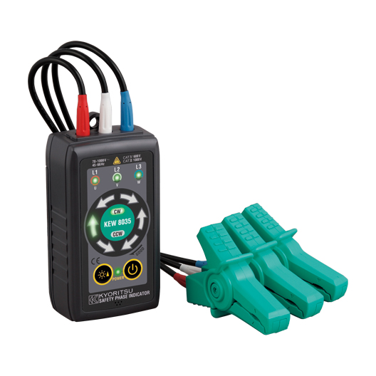 Kyoritsu 8035 Non-Contact Safety Phase Indicator, 70 to 1000 V AC