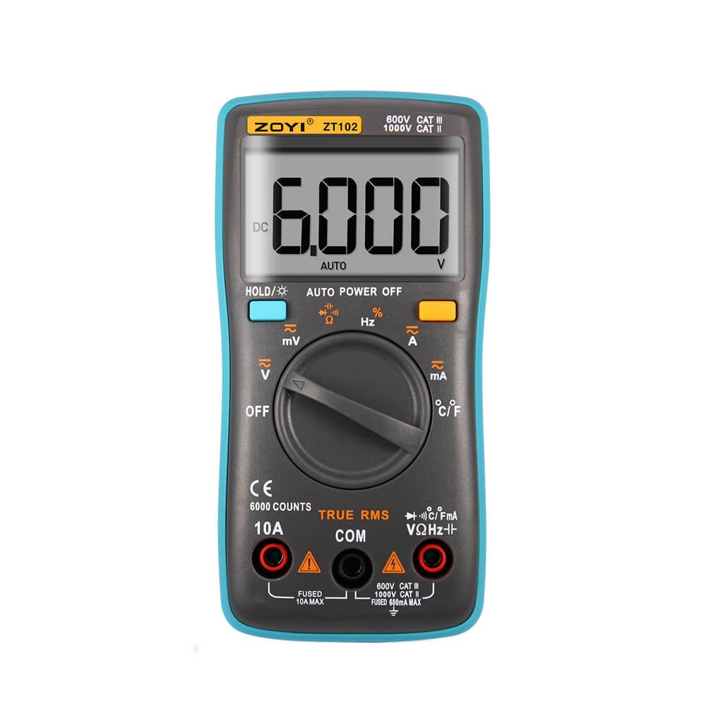 ZOYI ZT102 Compact Digital Multimeter