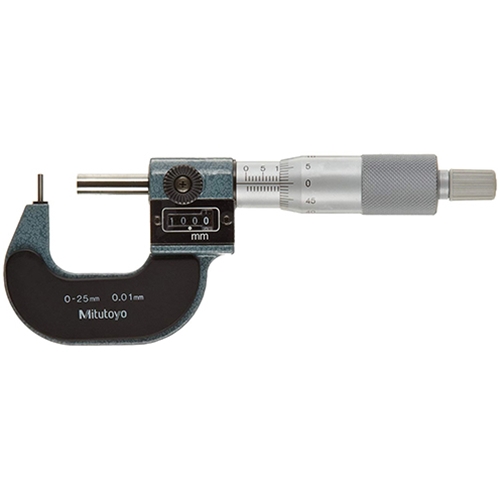 Mitutoyo 295-302 Series 295 Tube Micrometer, 0 to 25 mm