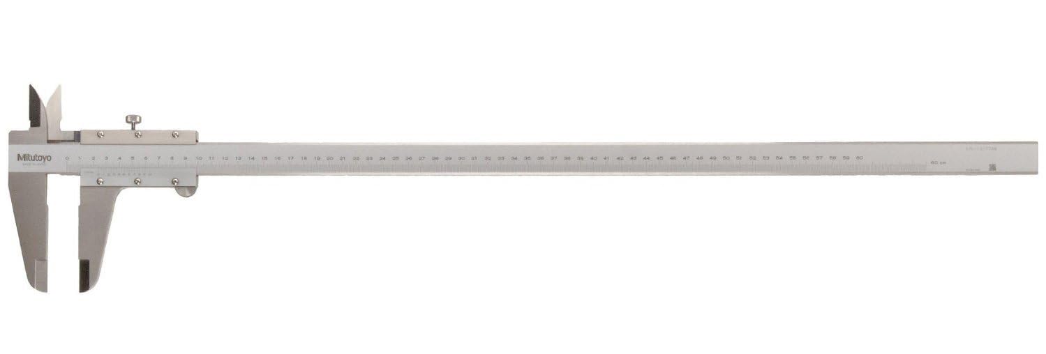 Mitutoyo 530-501 Standard Vernier Calipers, 0 to 600 mm, Metric