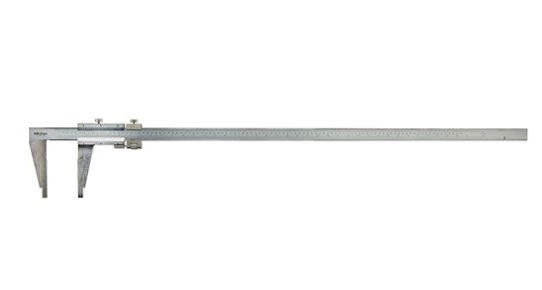 Mitutoyo 160-114 Vernier Caliper with nib style jaw, 0 to 80"