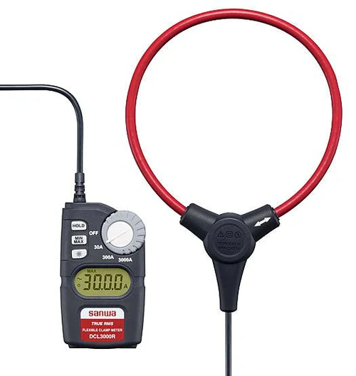 Sanwa DCL3000R True RMS AC Clamp Meter with Flexible Conductor